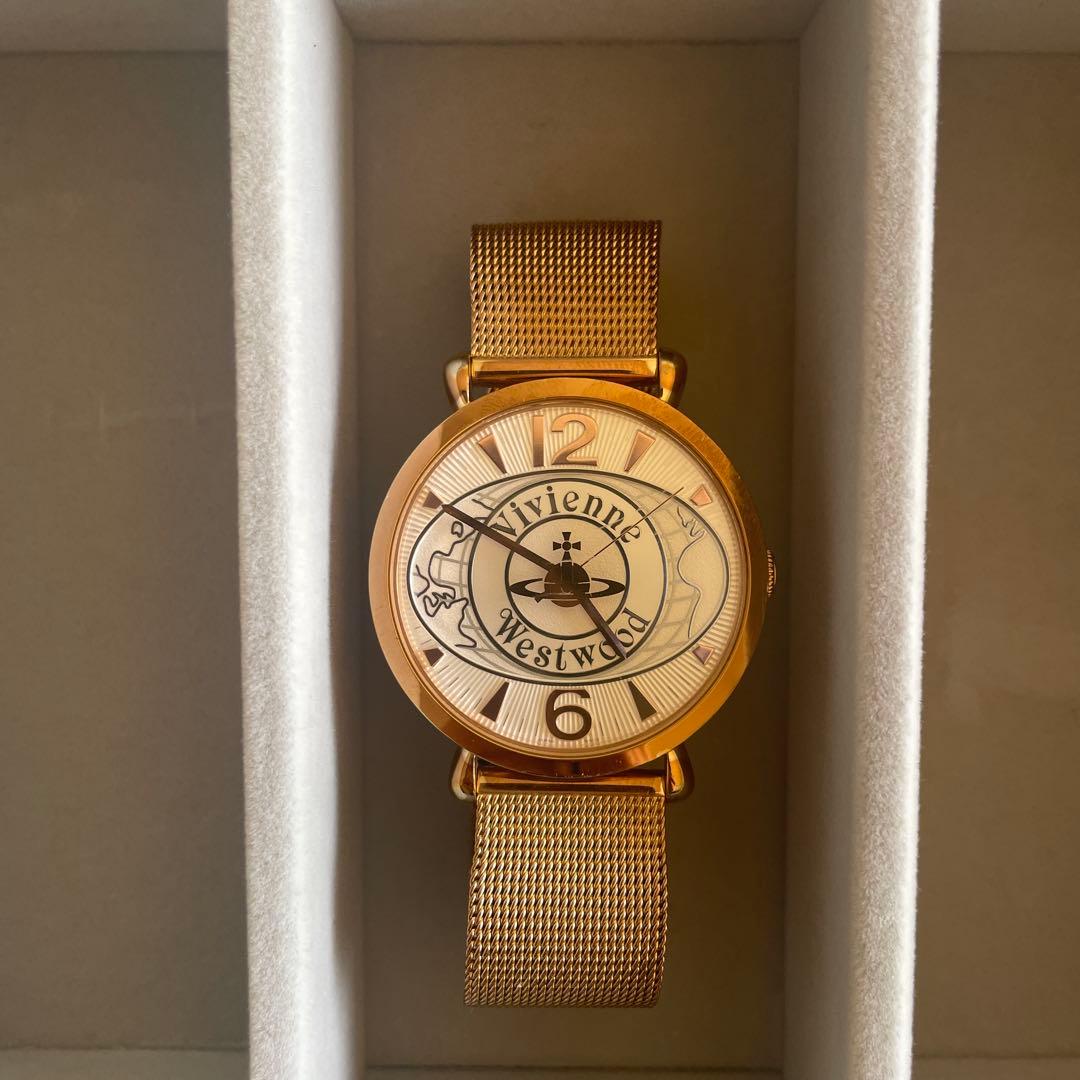 Vivienne Westwood ヴィヴィアンウエストウッド ゴールド 腕時計