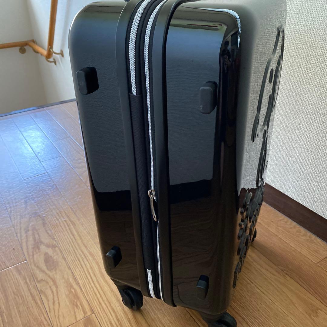 スヌーピー　キャリーケース　ブラック