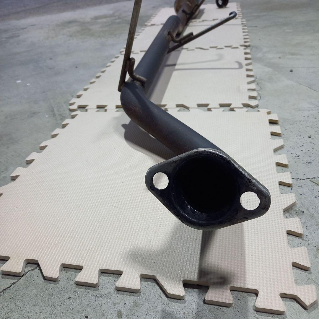 スズキエブリイワゴン da64w 社外マフラー メーカー不明 フルストレート