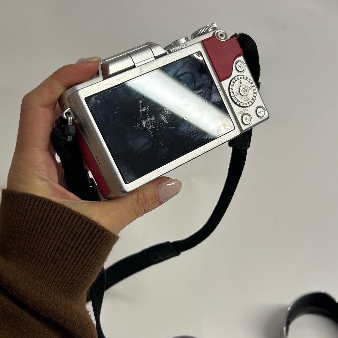 LUMIX ミラーレスデジタル一眼　ピンク