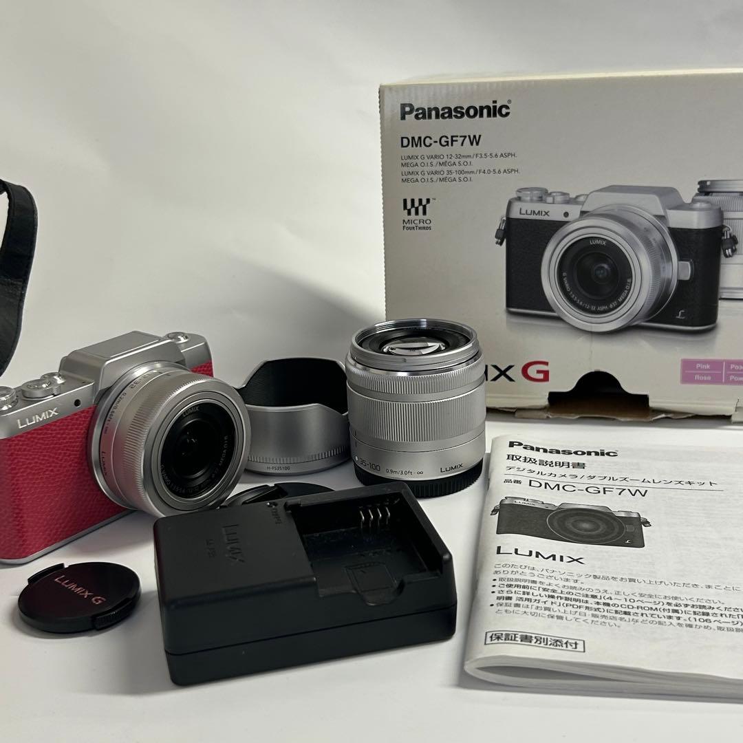 LUMIX ミラーレスデジタル一眼　ピンク