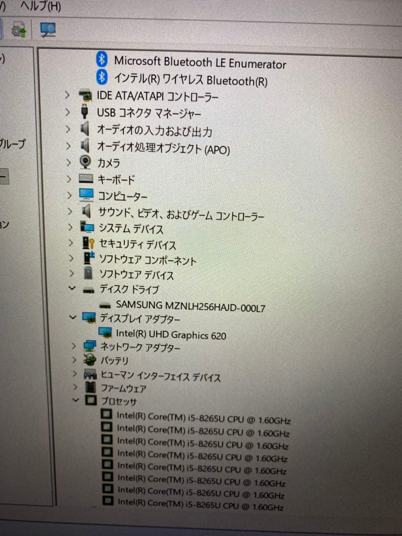 lenovo L390ノートパソコン