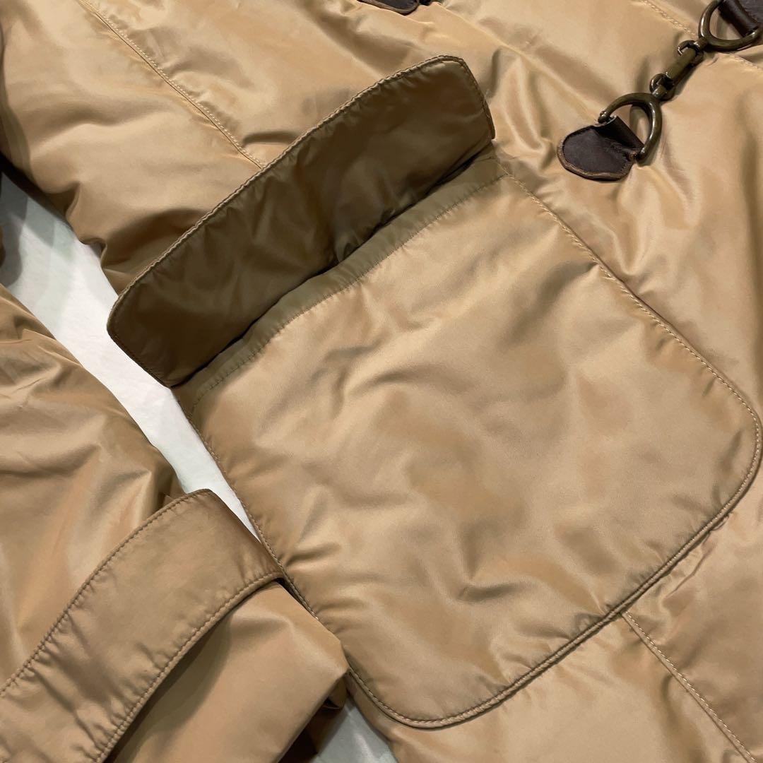 美品 セオリー 回転式トグルボタン フード付き ダウン ダッフルコート M