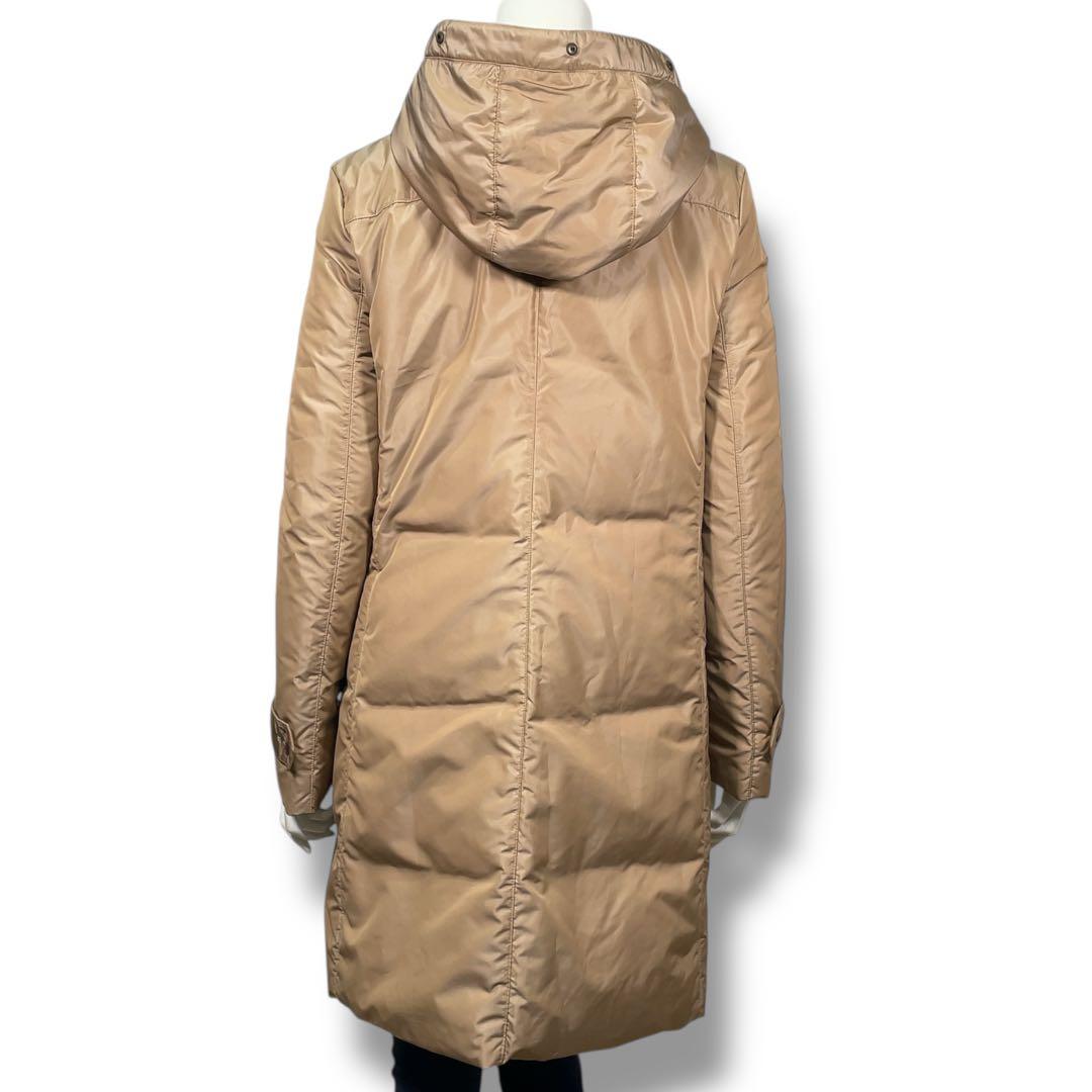 美品 セオリー 回転式トグルボタン フード付き ダウン ダッフルコート M