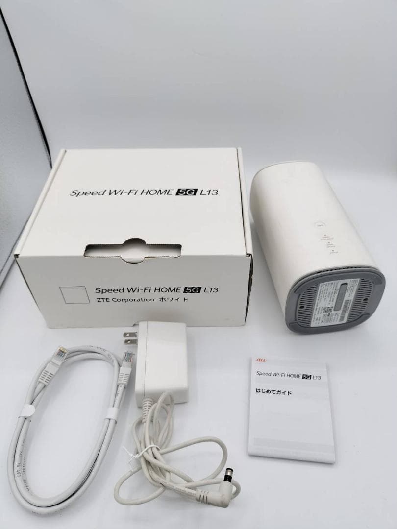 Speed Wi-Fi  5G L13 本体　ホームルーター