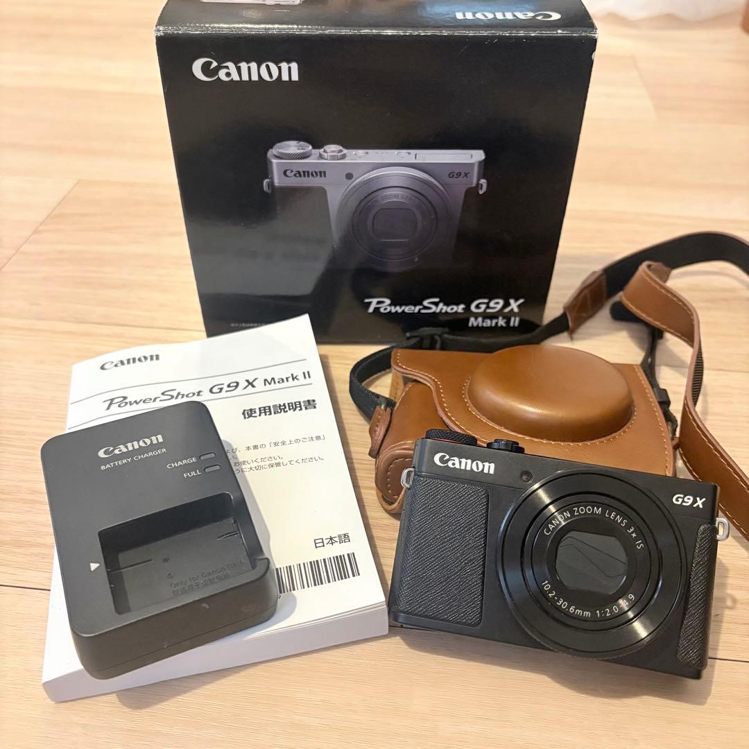 Canon PowerShot G9 X Mark II｜ケース付き