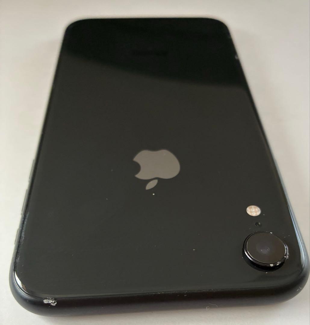 Apple iPhone XR ブラック 画面ひび割れ　ジャンク品