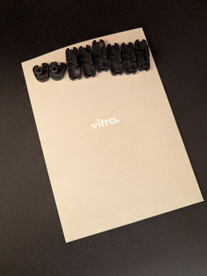 正規品 パントンチェア vitra 黒 ブラック