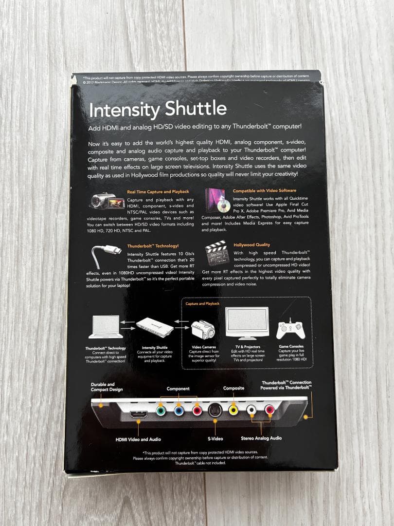 その他 Blackmagic Design Intensity Shuttle