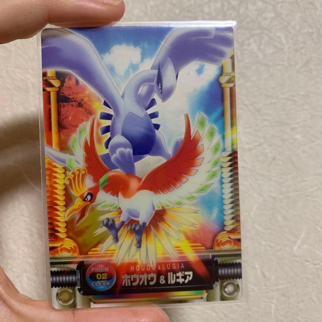 ホウオウ & ルギア ずかんカード クリアカード アドバンスジェネレーション