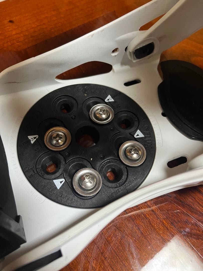 19-20 FLUX DS ビンディング ホワイト/ブラック