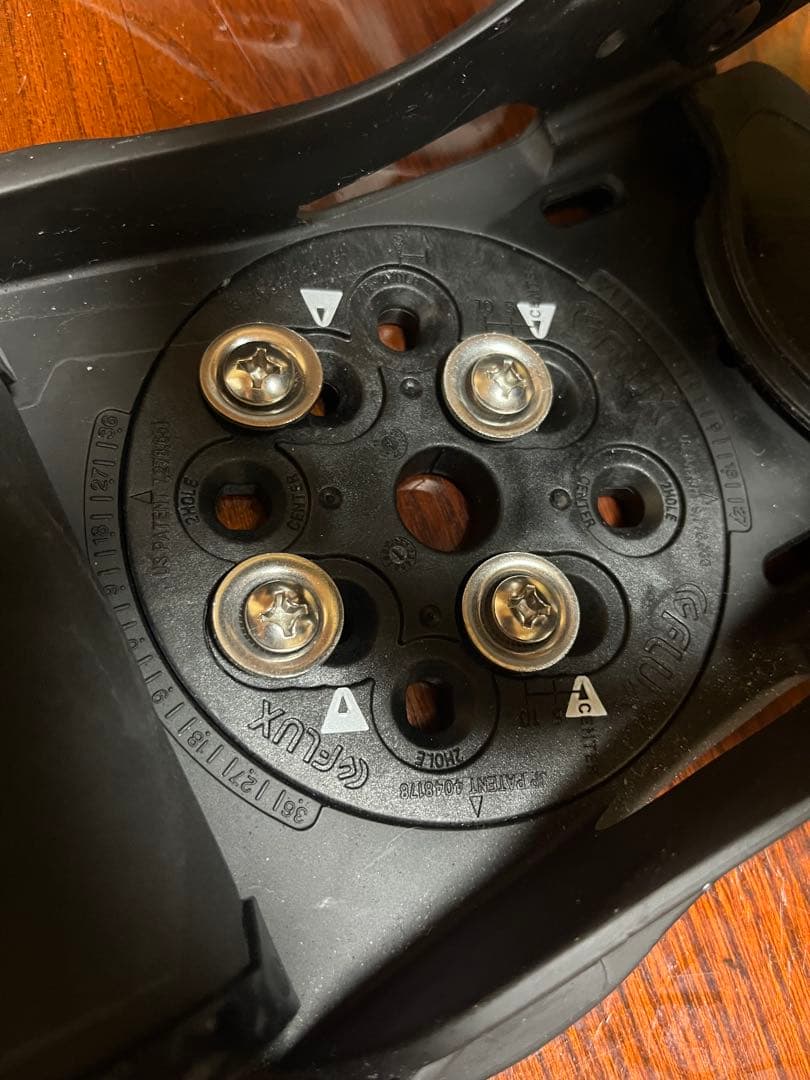 19-20 FLUX DS ビンディング ホワイト/ブラック