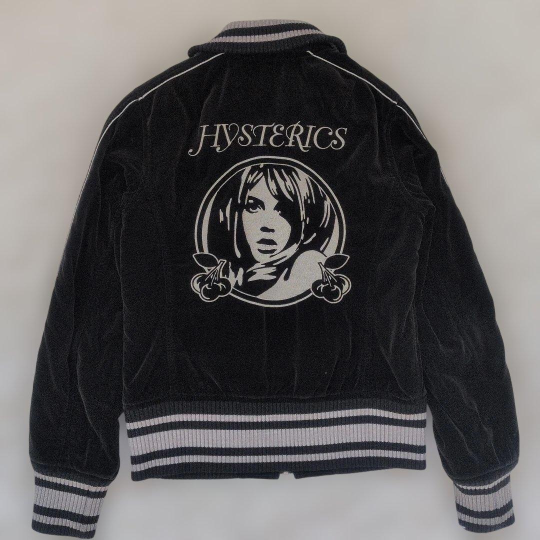 錦鯉　ヒステリックグラマー ベロア ブラック ブルゾン