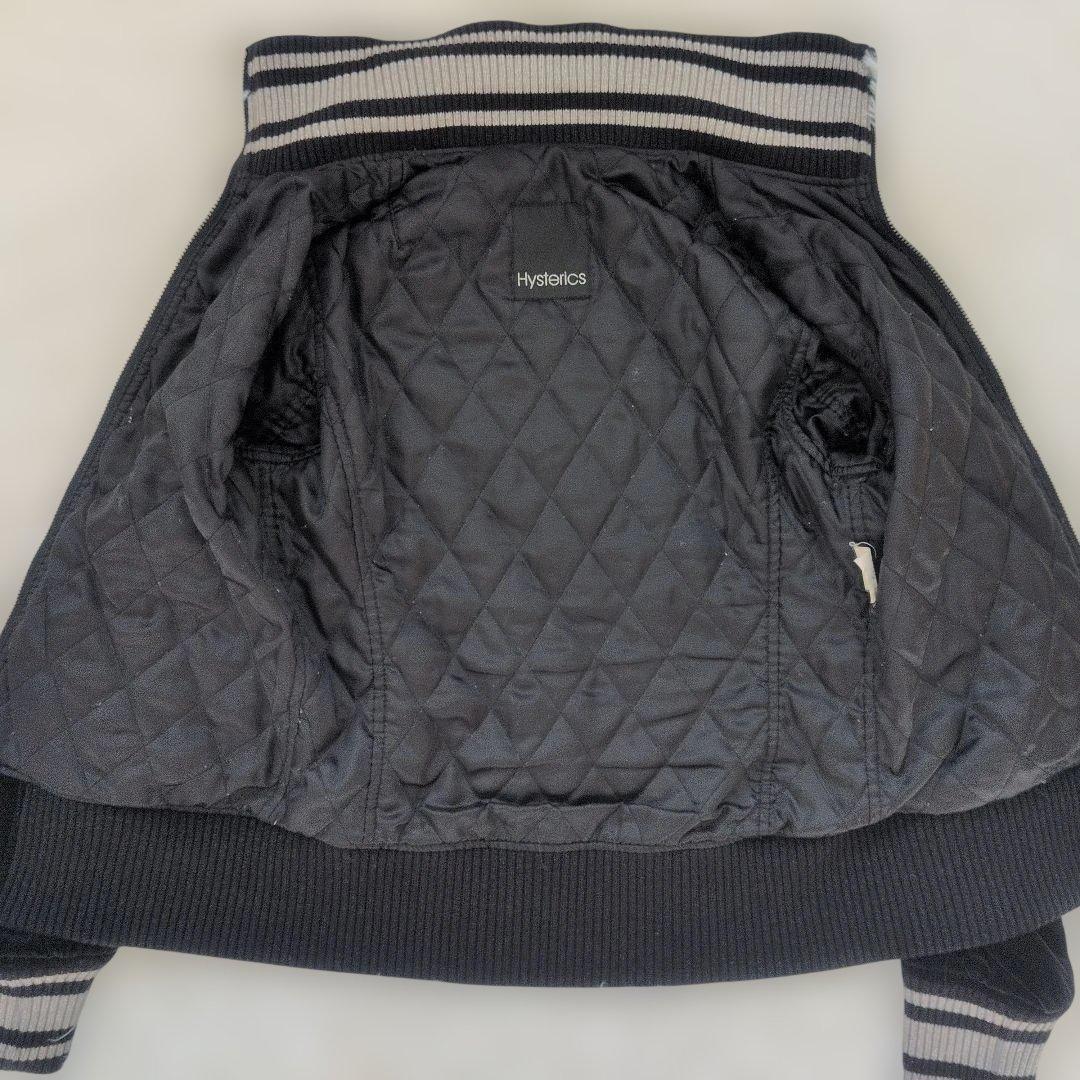 錦鯉　ヒステリックグラマー ベロア ブラック ブルゾン