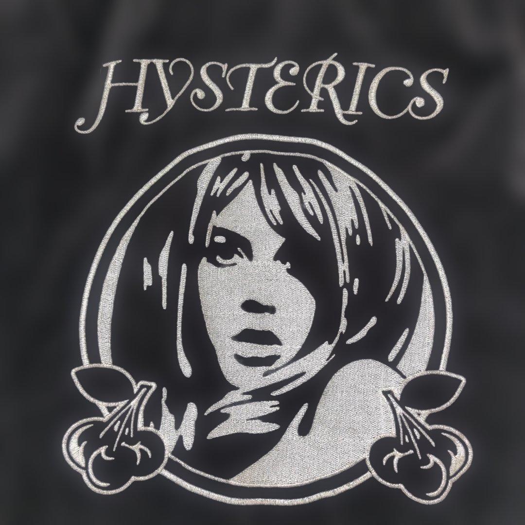 錦鯉　ヒステリックグラマー ベロア ブラック ブルゾン