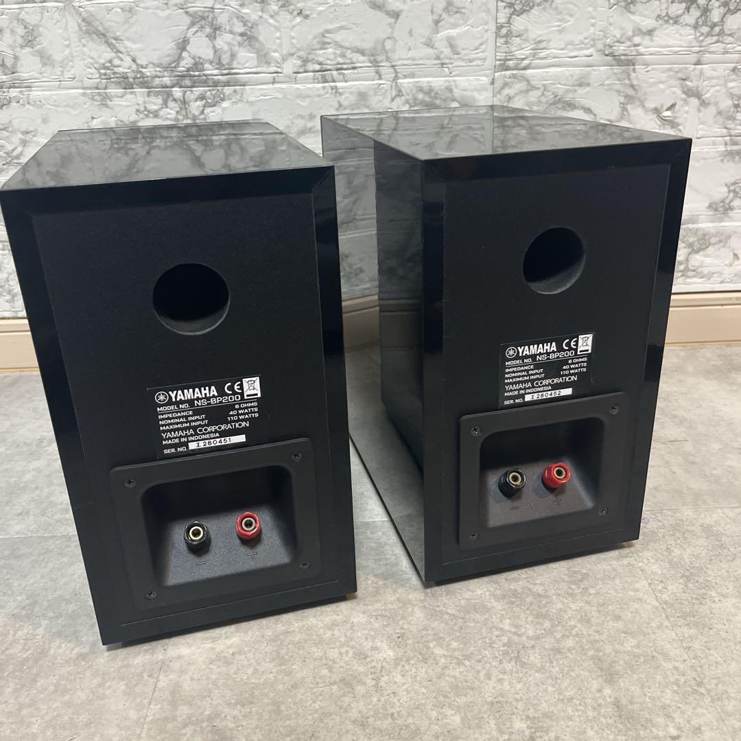 【美品】YAMAHA NS-BP200 ペアスピーカー　ピアノブラック