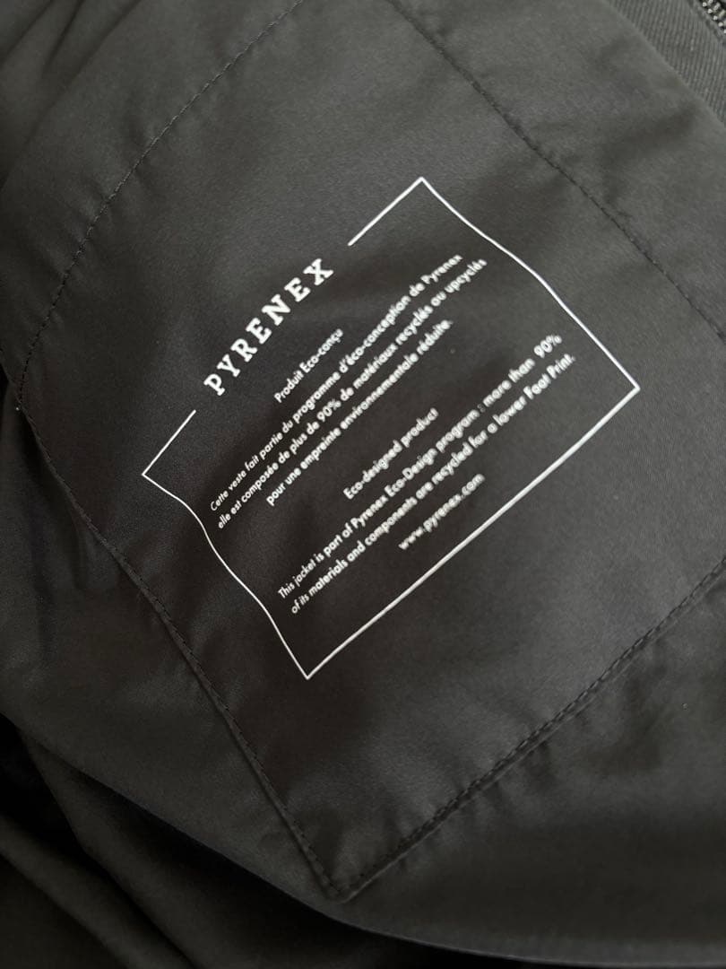 PYRENEX ダウンジャケット M ブラック　Phenix