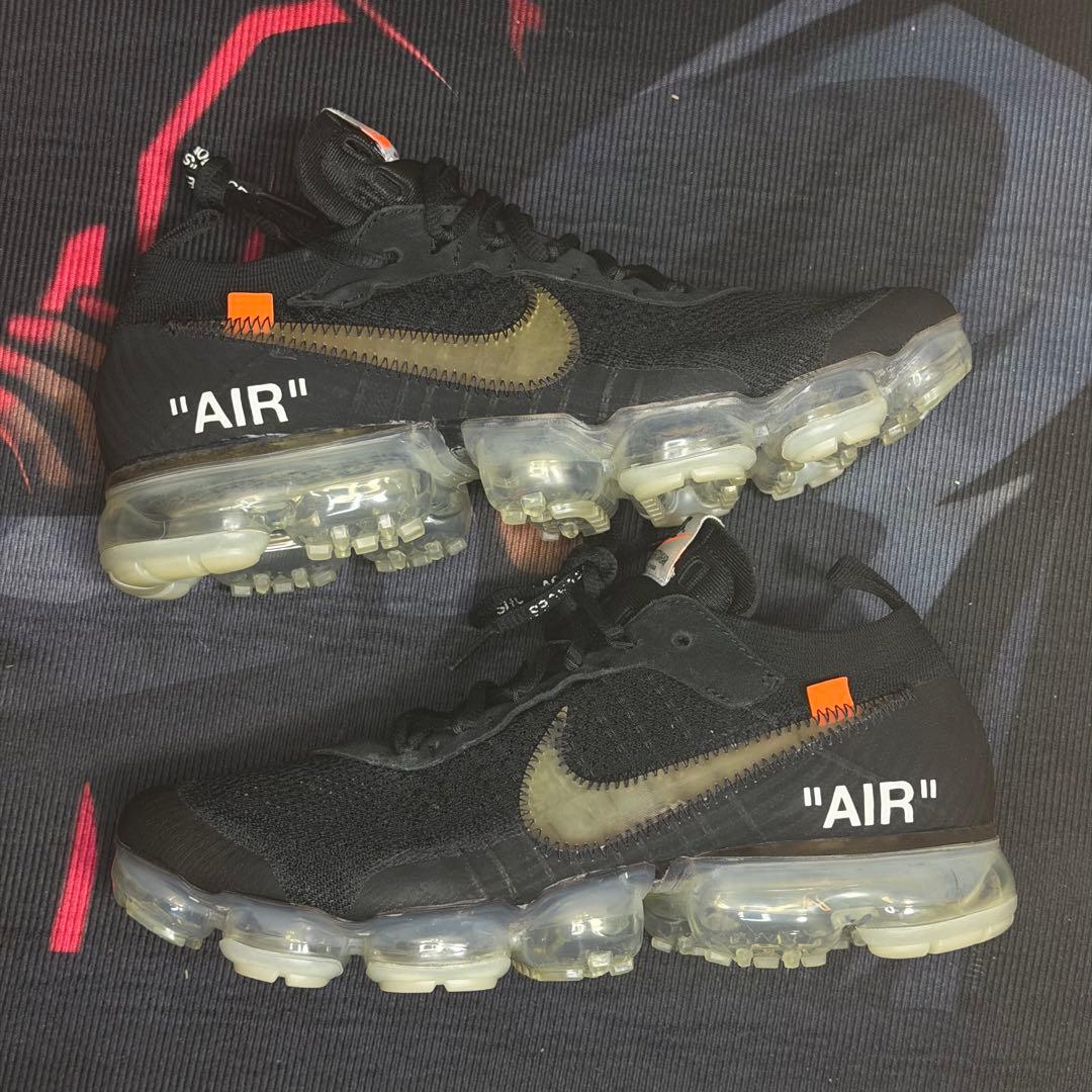 靴 Nike x Off-White Air VaporMax Black 27cm
