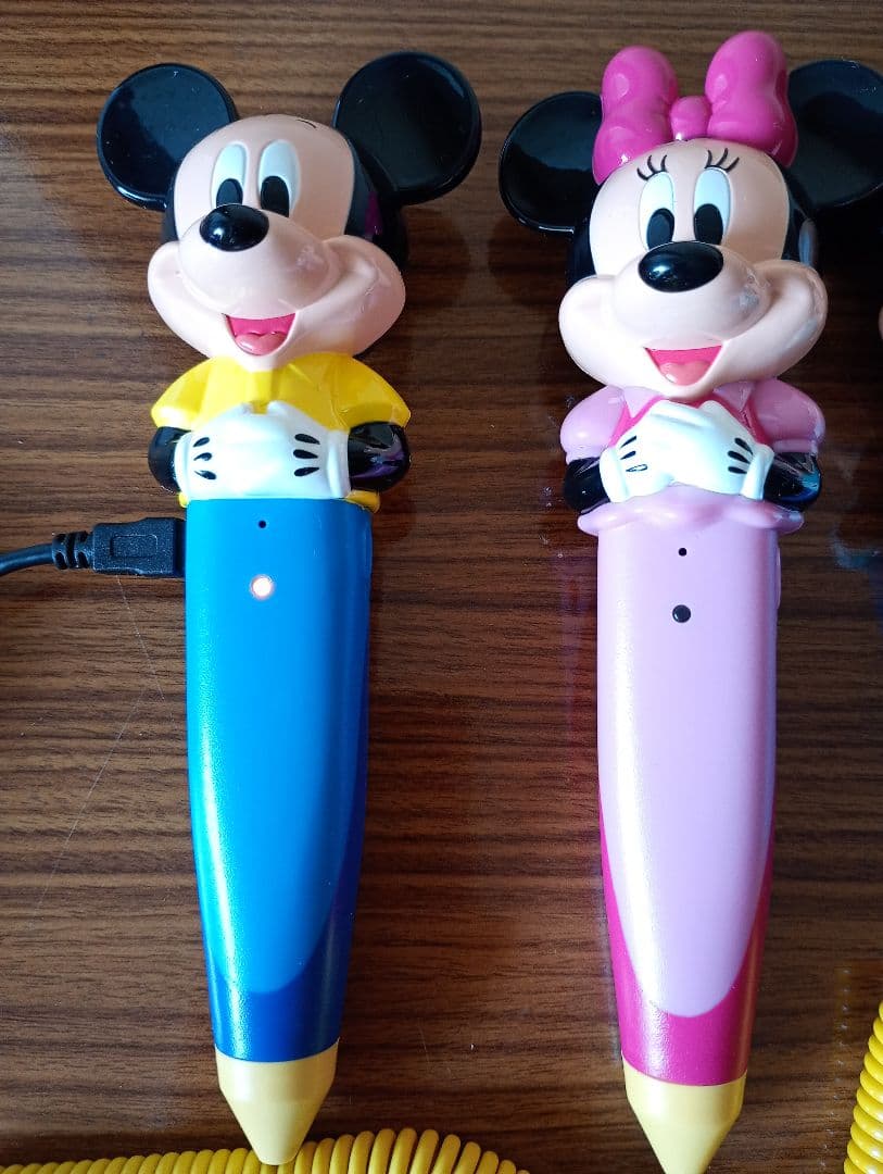 DWE ディズニー英語システム マジックペン２本、他　専用アダプター付き