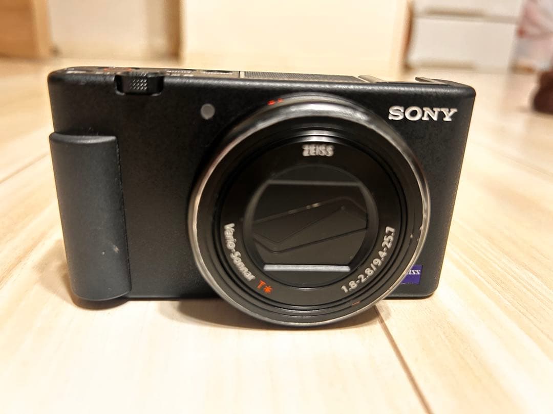 SONY zv-1 シューティンググリップ付き
