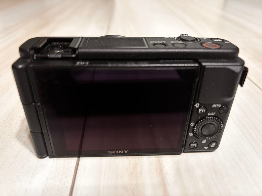 SONY zv-1 シューティンググリップ付き