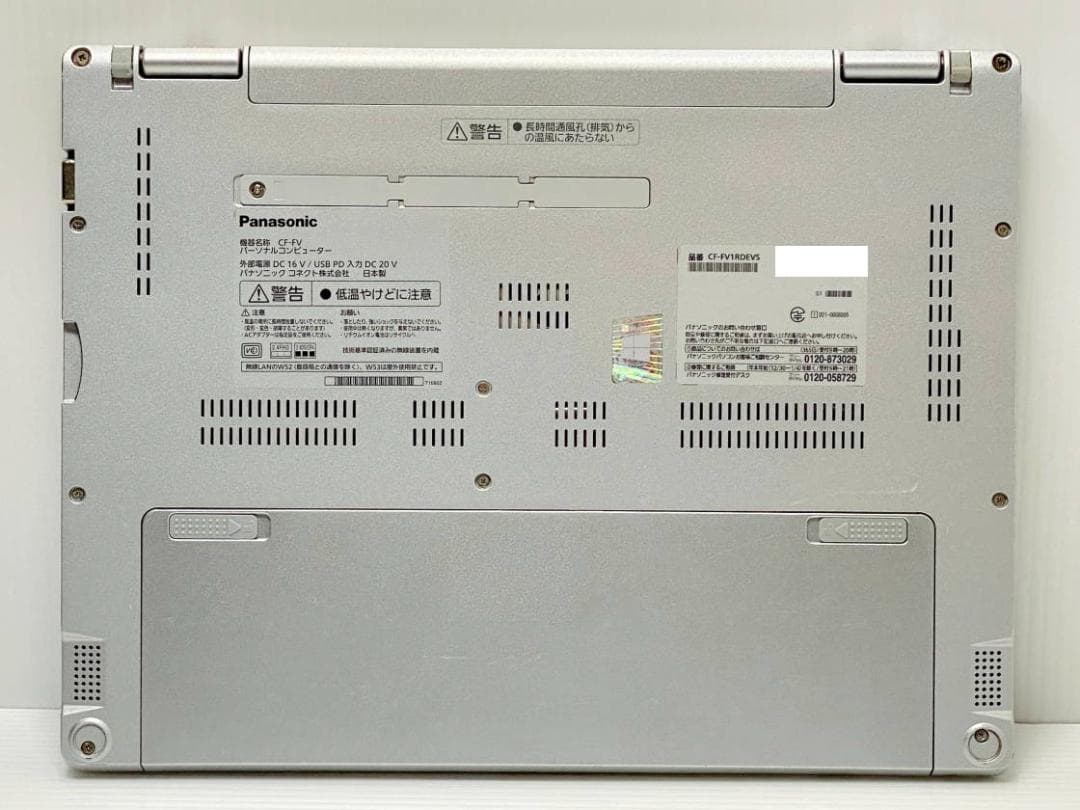 第11世代i5 Let's Note CF-FV1 2160×1440