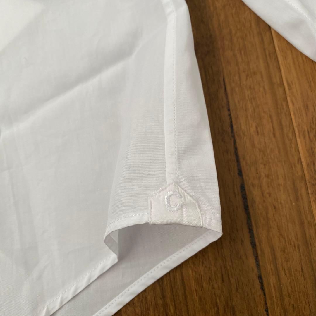 値下げ タグ付き未使用 CELINE ワイシャツ シャツ 白 ホワイト