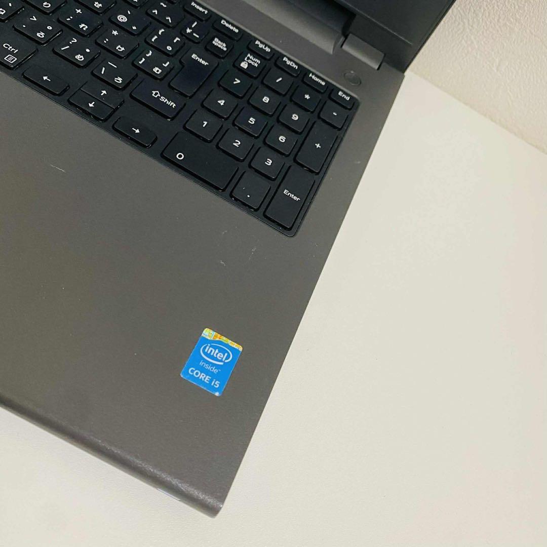 Y53 Dellノートパソコン i5メモリ8G高速Windows11オフィス付き