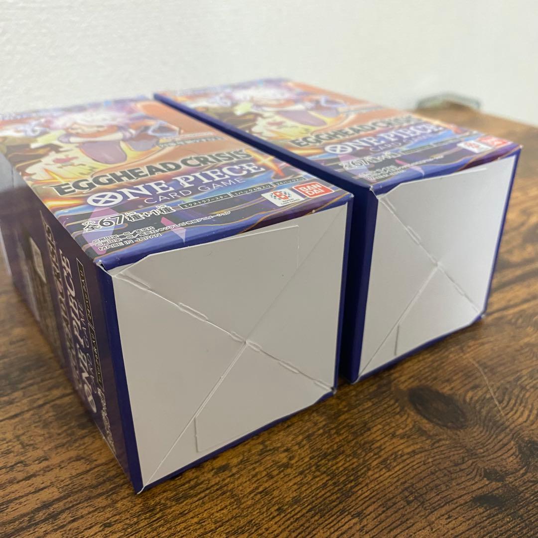 ワンピースカード EB-04 エッグヘッドクライシス テープ付き ２BOX