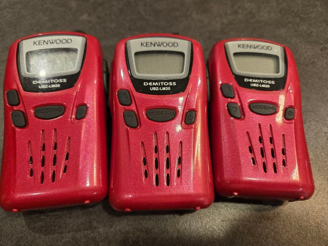 【KENWOOD】ケンウッドDEMITOSSUBZ-LM20トランシーバー×5点