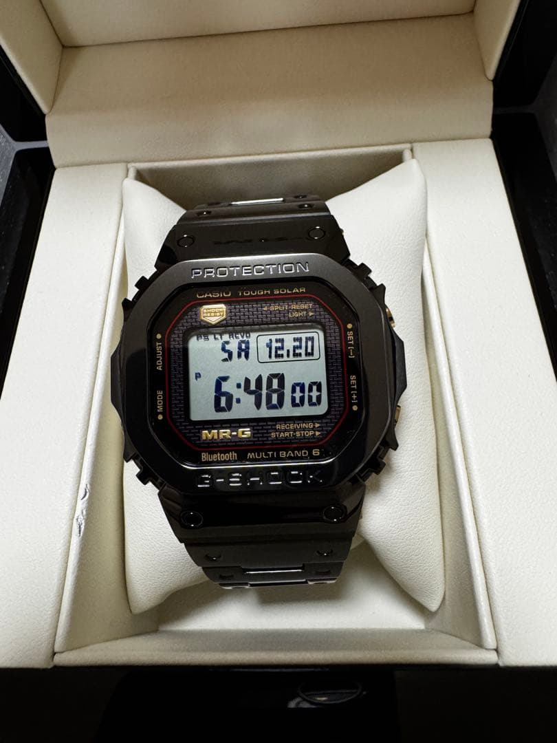 【試着のみ未使用品】G SHOCK MRG-B5000B-1JR