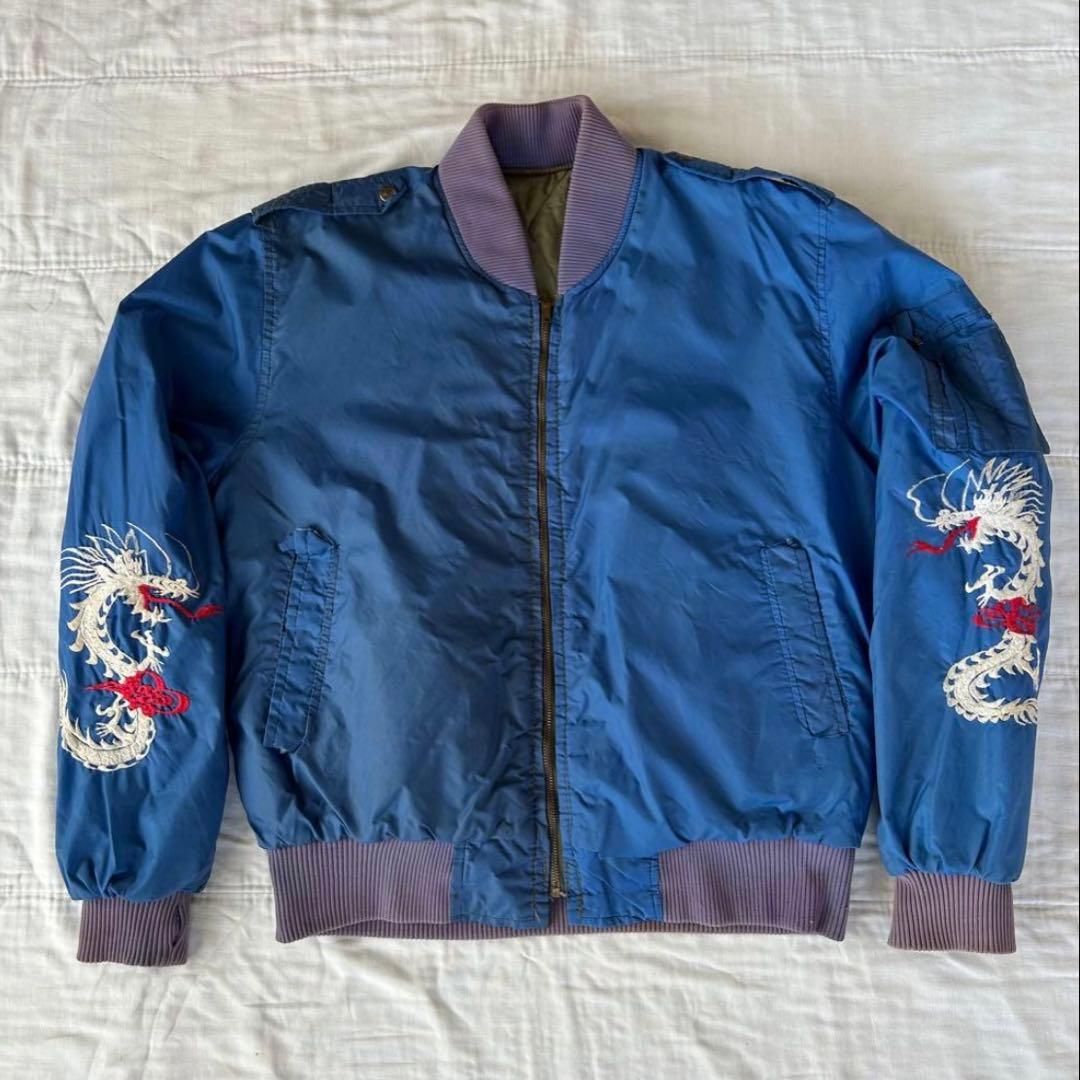 ワ*ン様 50s-60s KOREA SOUVENIR JACKET コリジャン