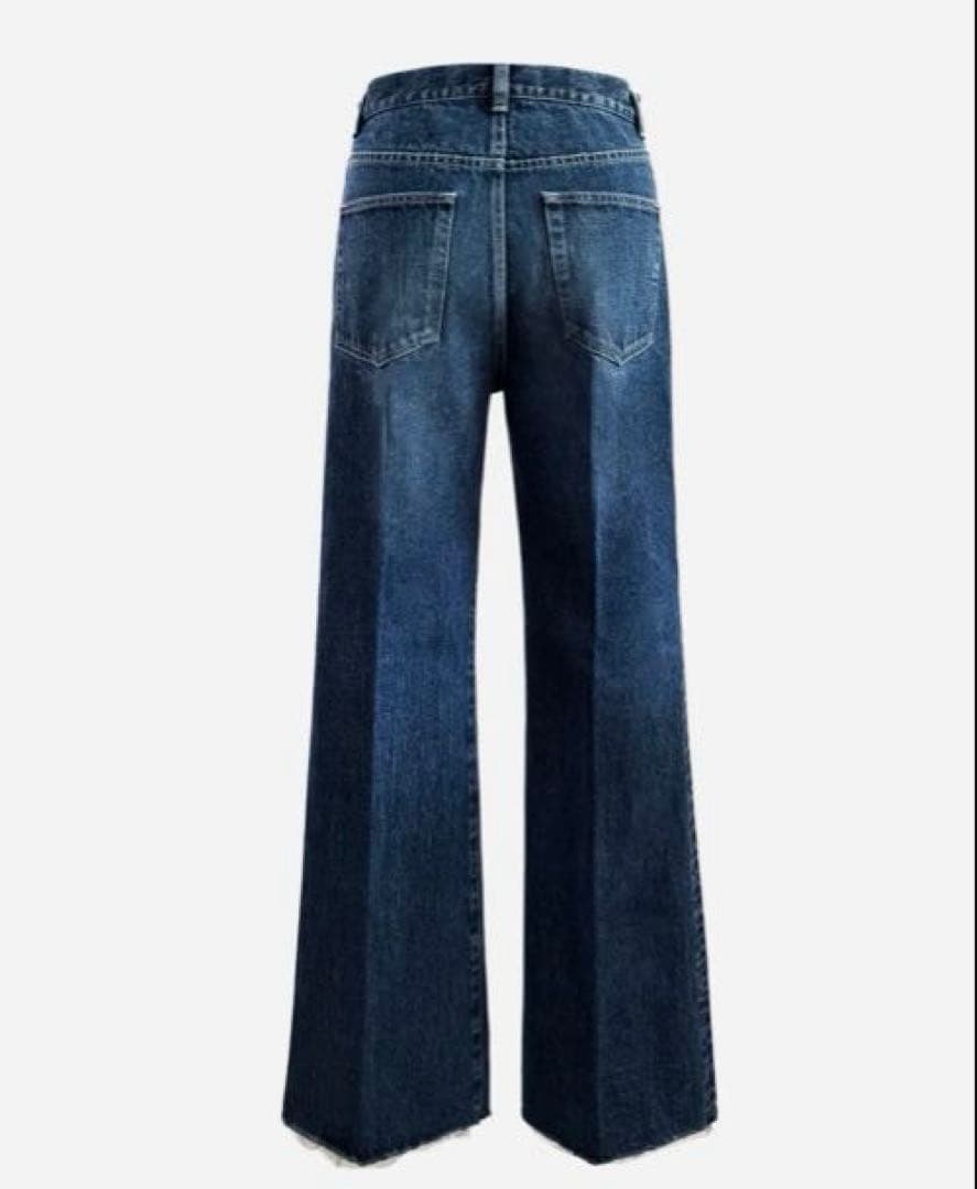 パンツ sheller OKAYAMA flap pocket flare denim