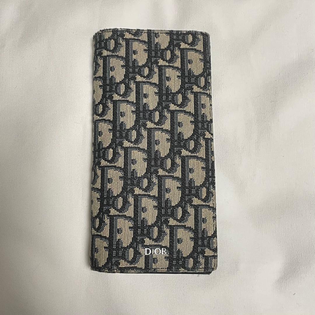 Dior オブリーク バーティカルロングウォレット