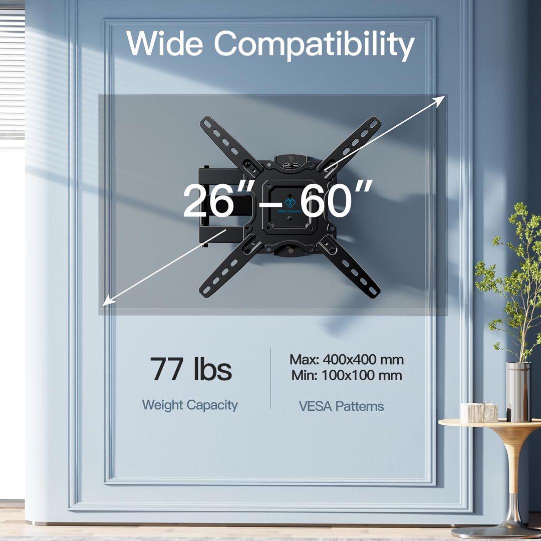 テレビ壁マウント 32-55インチ LED/LCD/OLED/4K TV