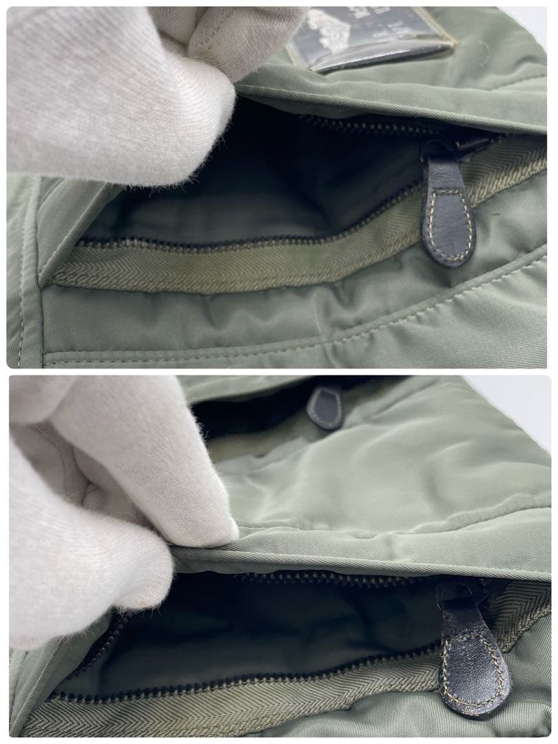 REAL McCoyS HARVEST LABELショルダーバック カーキ