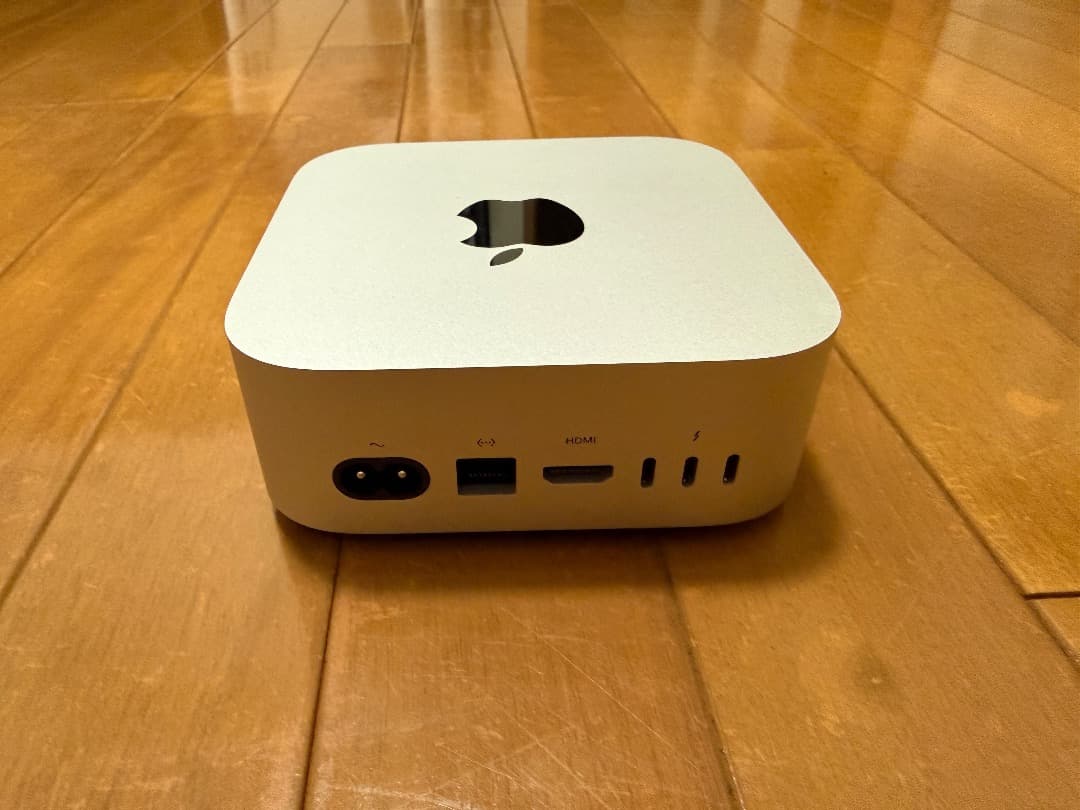 【美品】Mac mini M4 / 256GB / 2025年購入