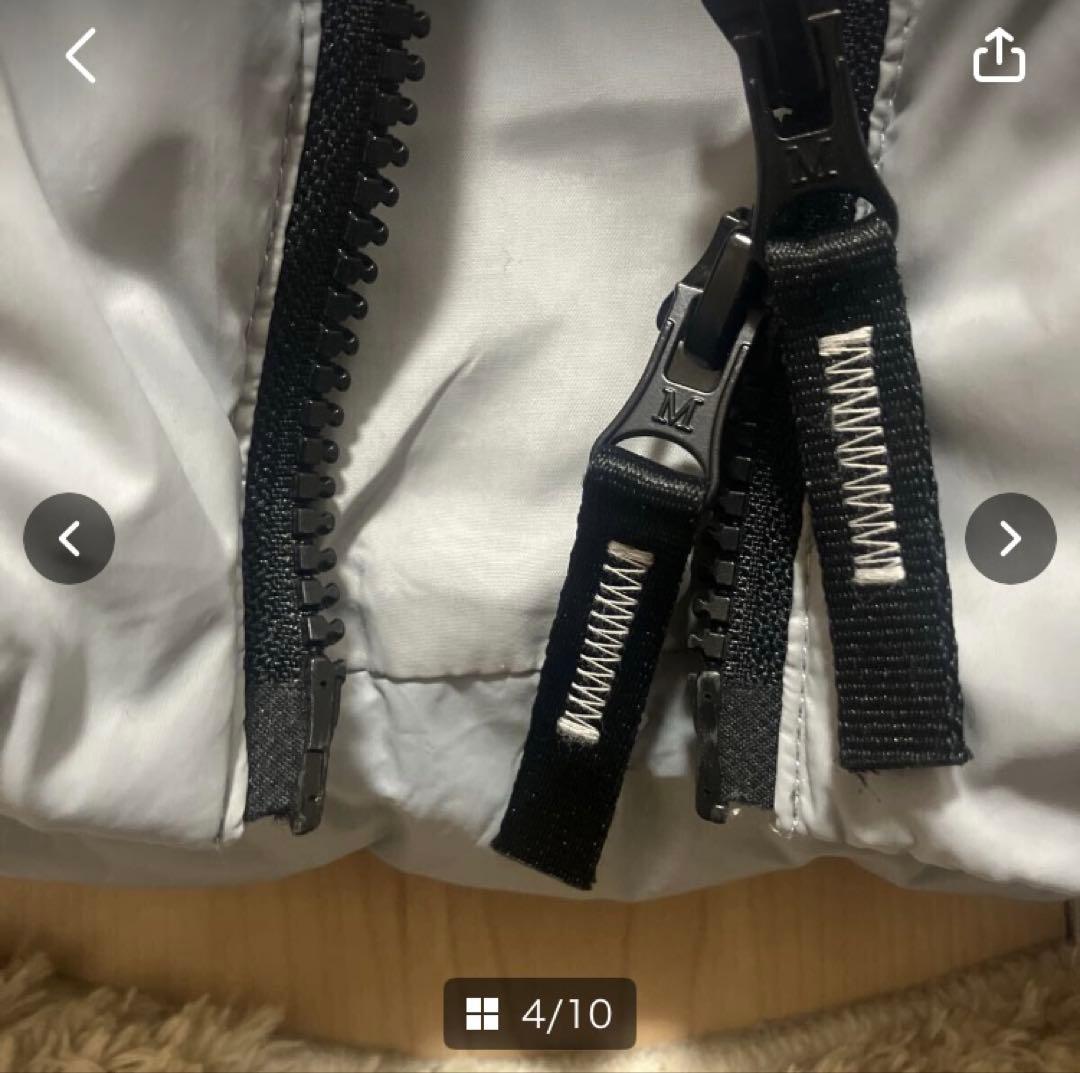 綺麗です。Matin Kim マーティンキム ダウンジャケット グレー