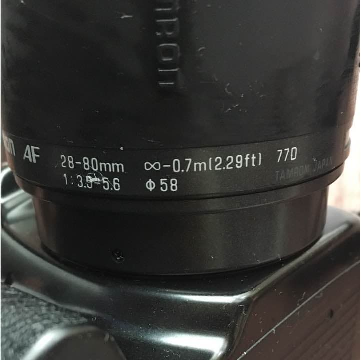 MINOLTA 一眼レフ フィルム式カメラ