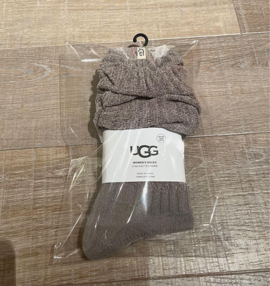 【2024完売品】UGG ルーズソックス　クラリス トール スラウチー ソックス