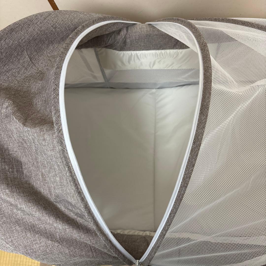 ベビーベッド　折りたたみ式　添い寝