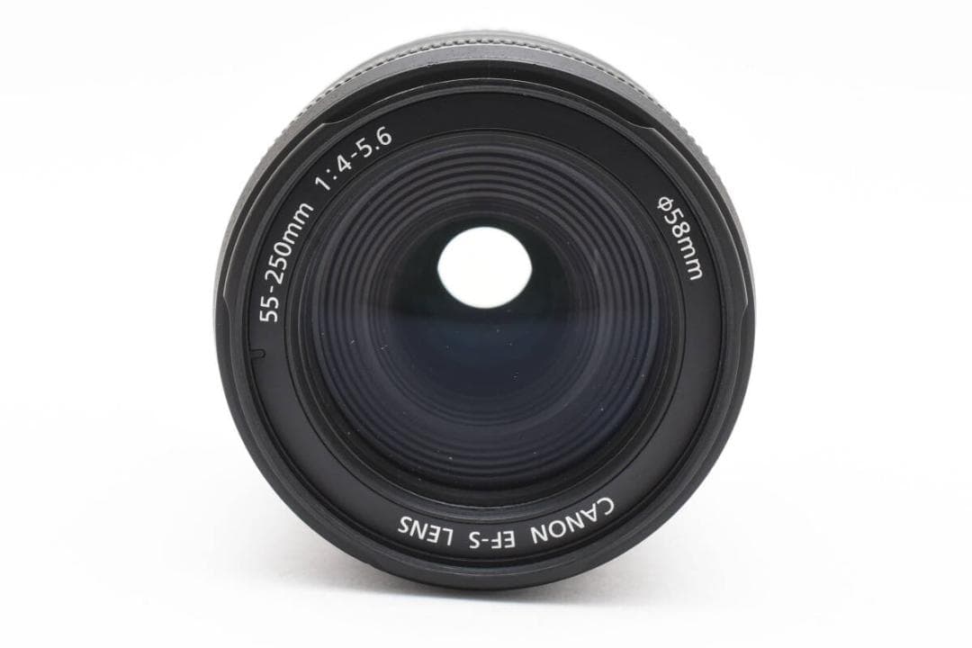 良品 Canon EF-S 55-250mm F4-5.6 IS 元箱付き