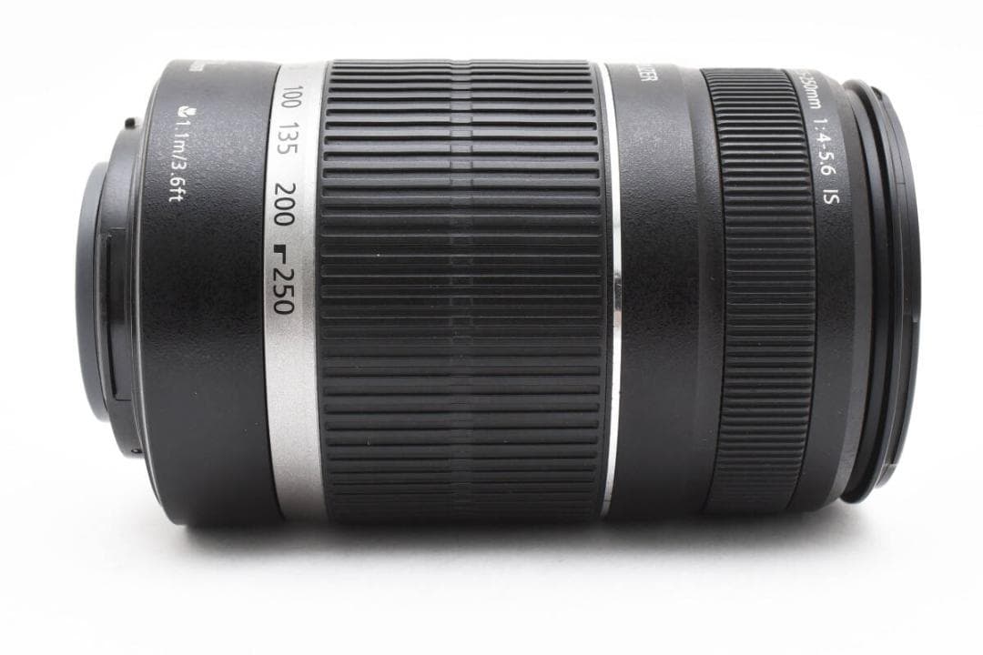 良品 Canon EF-S 55-250mm F4-5.6 IS 元箱付き