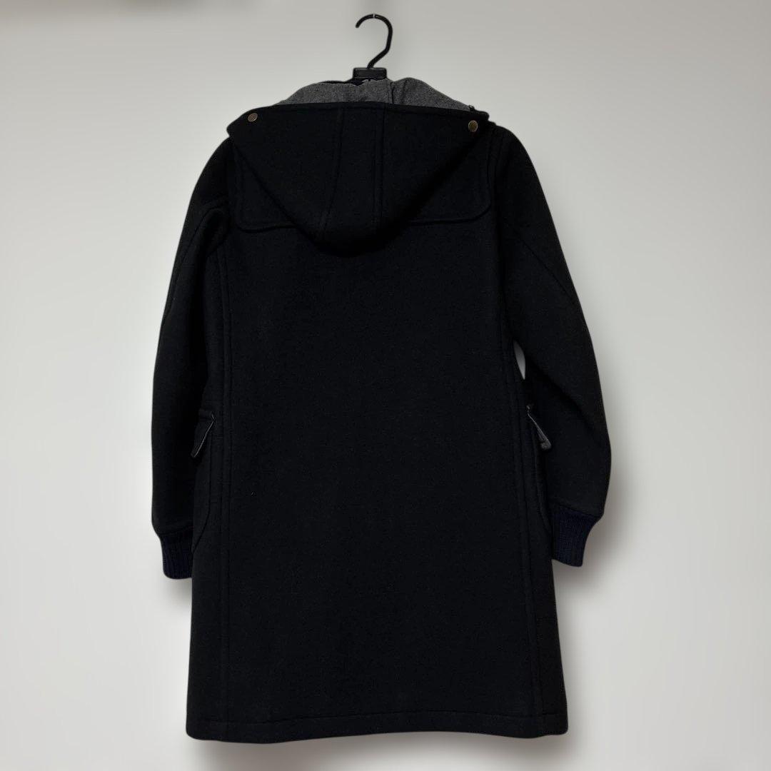 SCYE BASICS ネイビーダッフルコート フード付き サイズ40