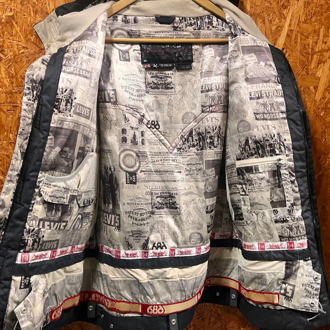 レア！686 × Levi's スノーボードジャケット リーバイス ウェア