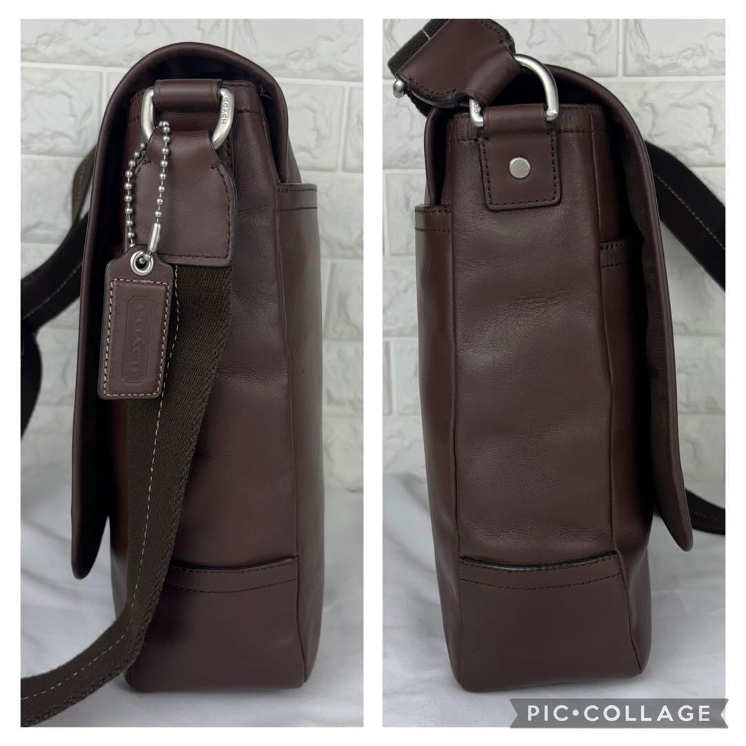 ✨美品✨ COACH レザーショルダーバッグ F70663