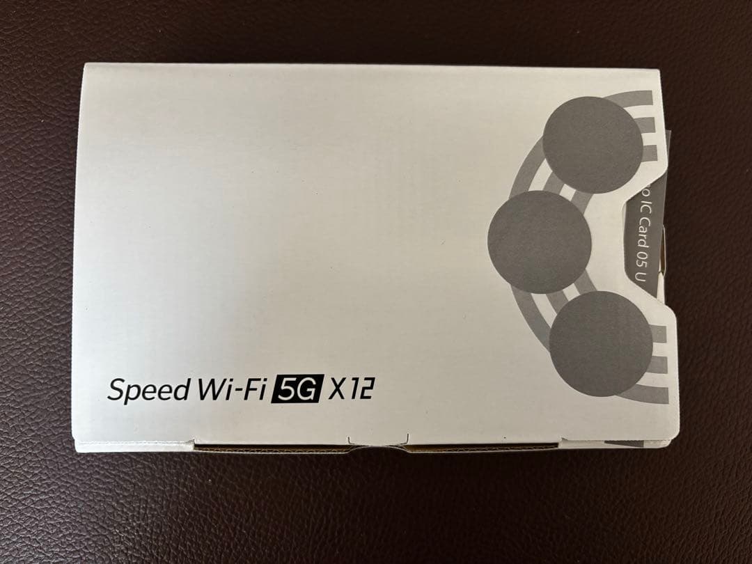 NEC製 Speed Wi-Fi 5G X12 モバイルルーター wifi 新品