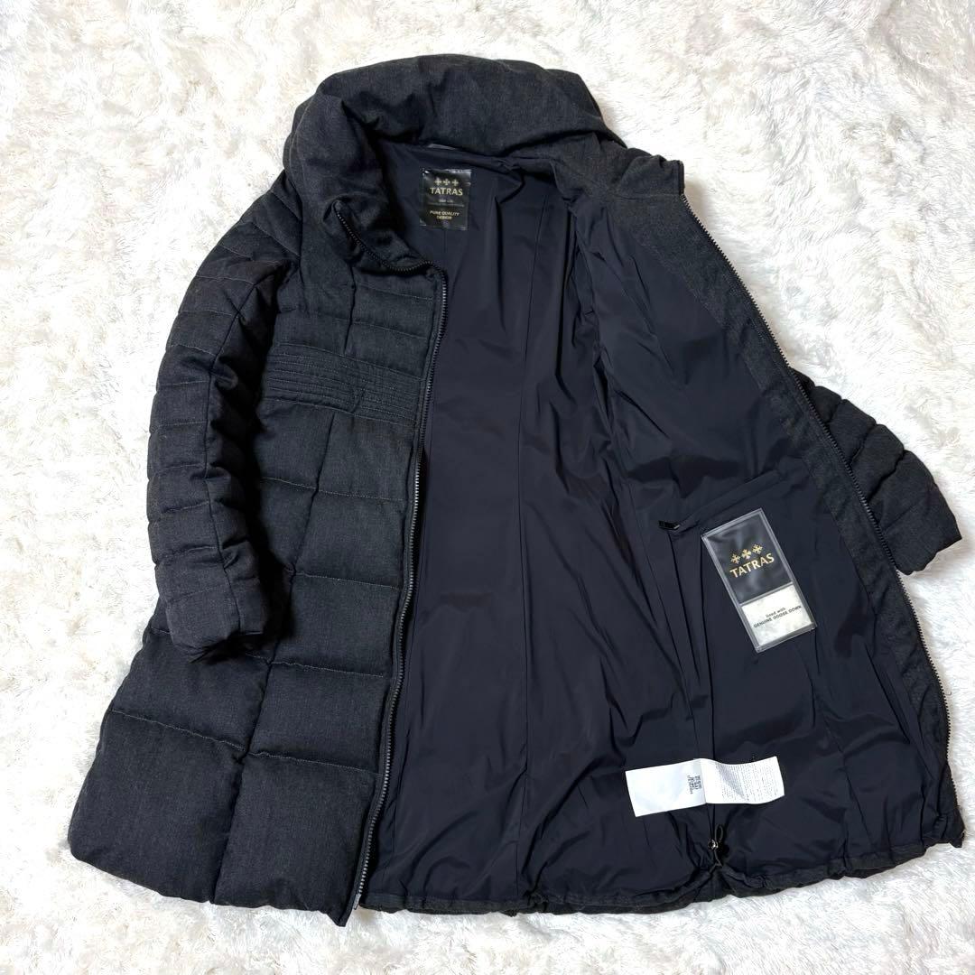 【週末限定セール！！】TATRAS タトラス 別注 ダウンコート 濃グレー