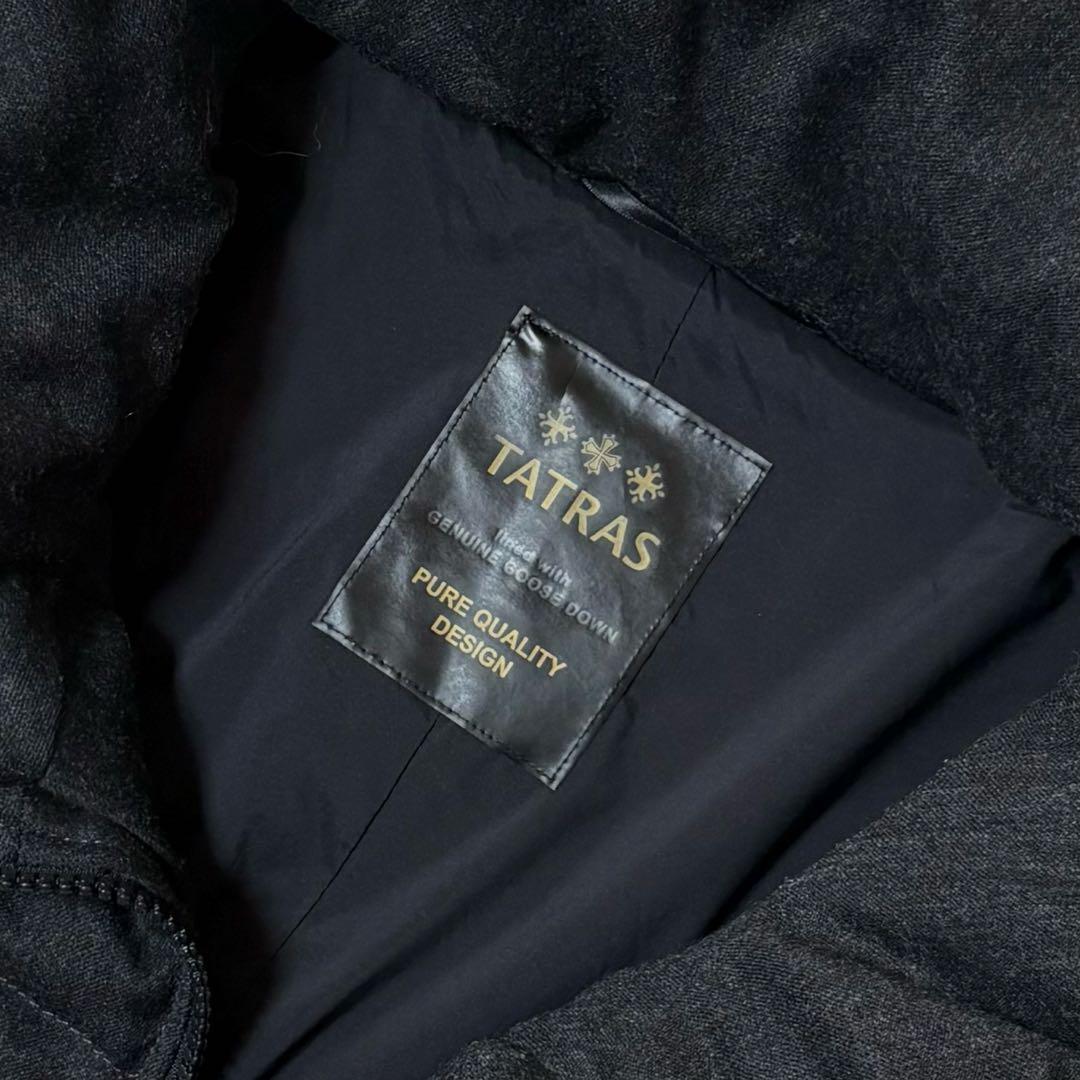 【週末限定セール！！】TATRAS タトラス 別注 ダウンコート 濃グレー