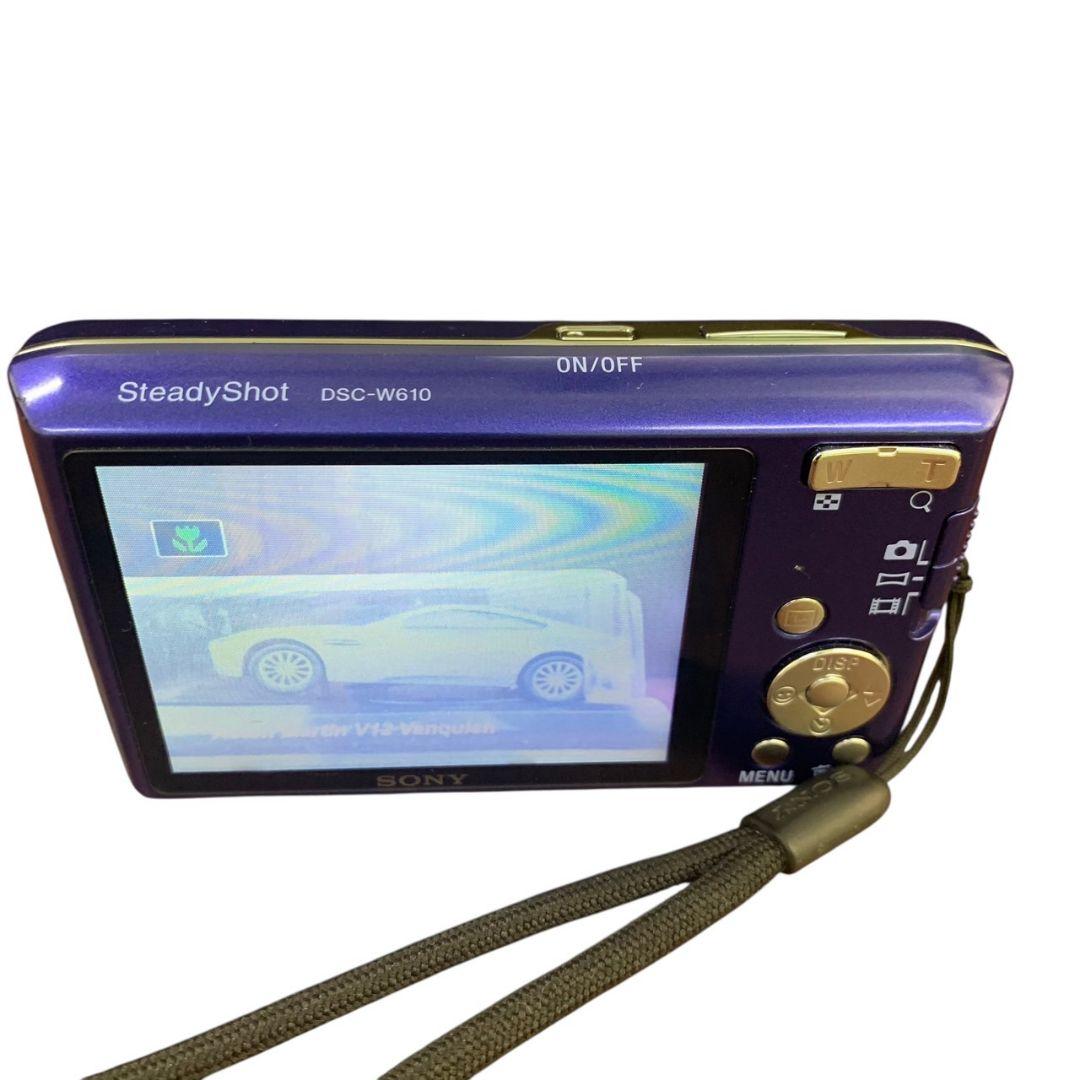 よ*1様 A9301【稼働】SONY Cyber-shot DSC-W610 青